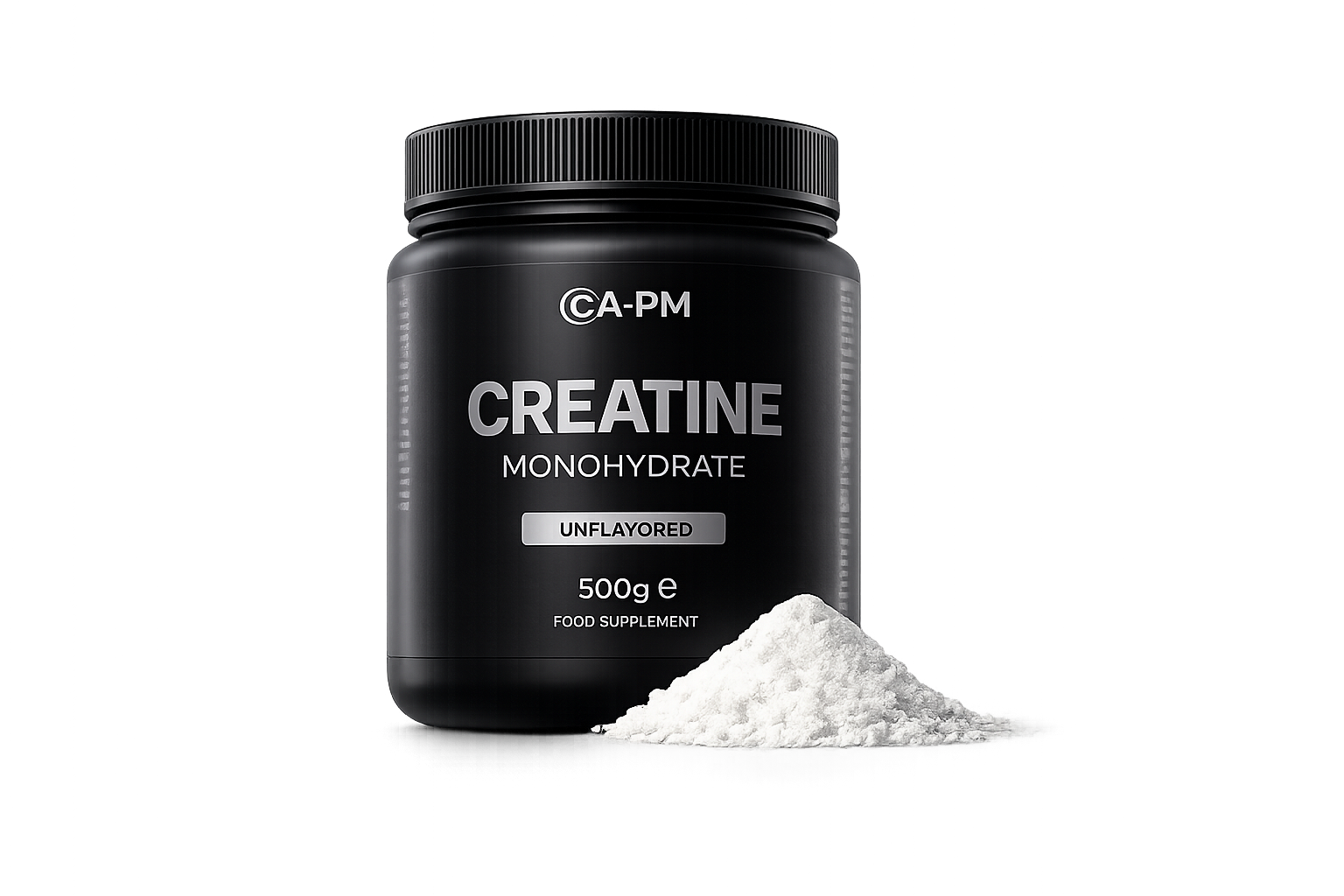 Produktvisualisierung eines CA-PM Creatine-Produkts